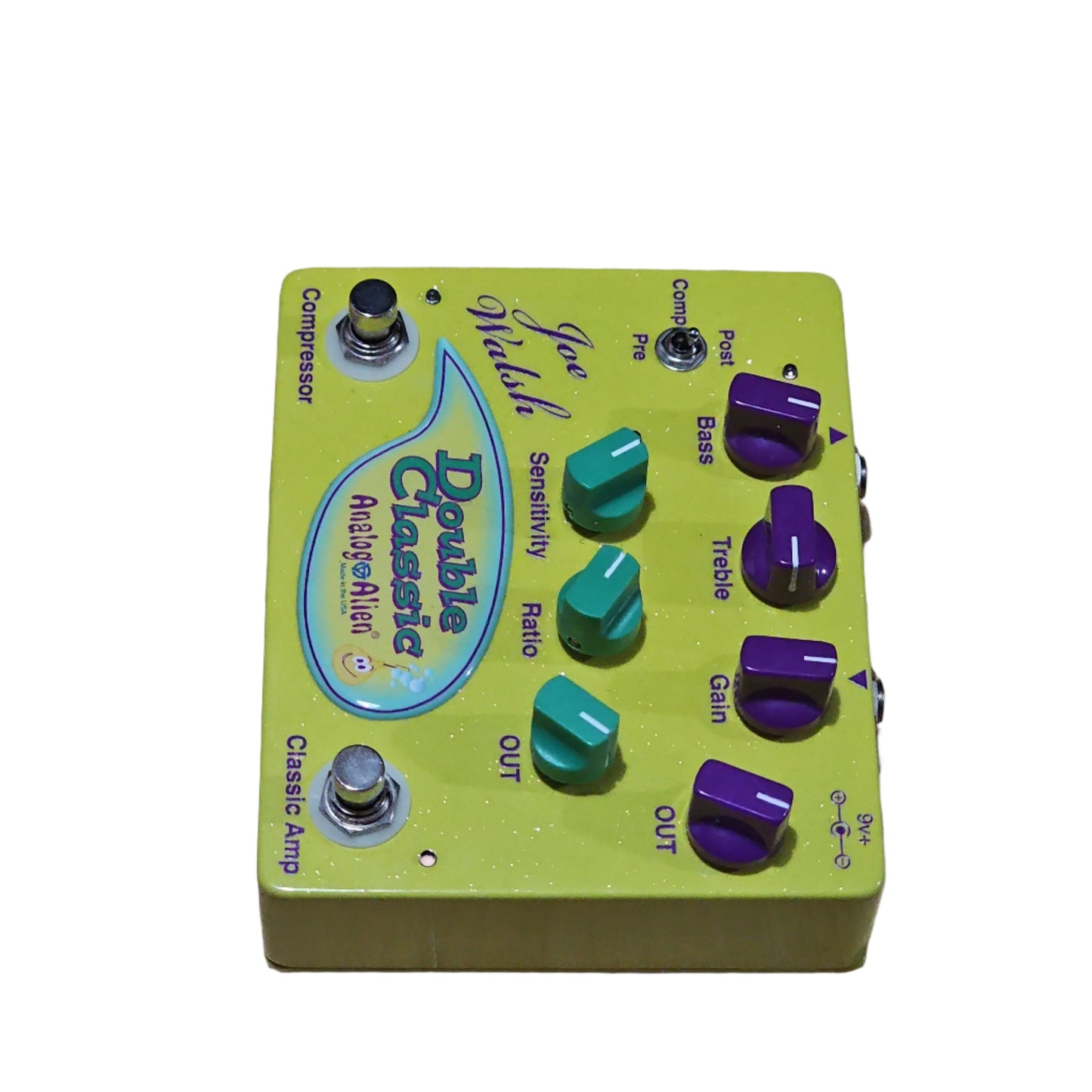 Analog Alien Joe Walsh Double Classic Overdrive Pedal