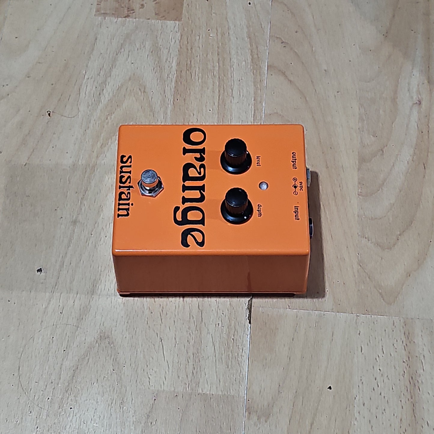 Orange Sustain Pedal